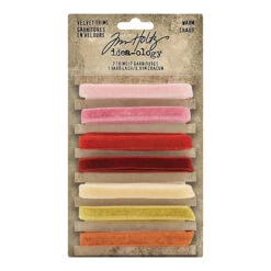 Tim Holtz Idea-ology WARM Velvet Trims Th94115