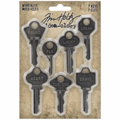 Tim Holtz Idea-ology WORD KEYS Th94245