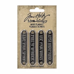Tim Holtz Idea-ology WORD PLAQUES Th94246