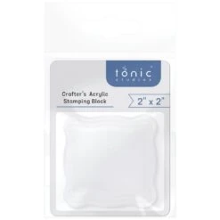 Tonic 2 X 2 Inch Acrylic Stamping Block 5311e