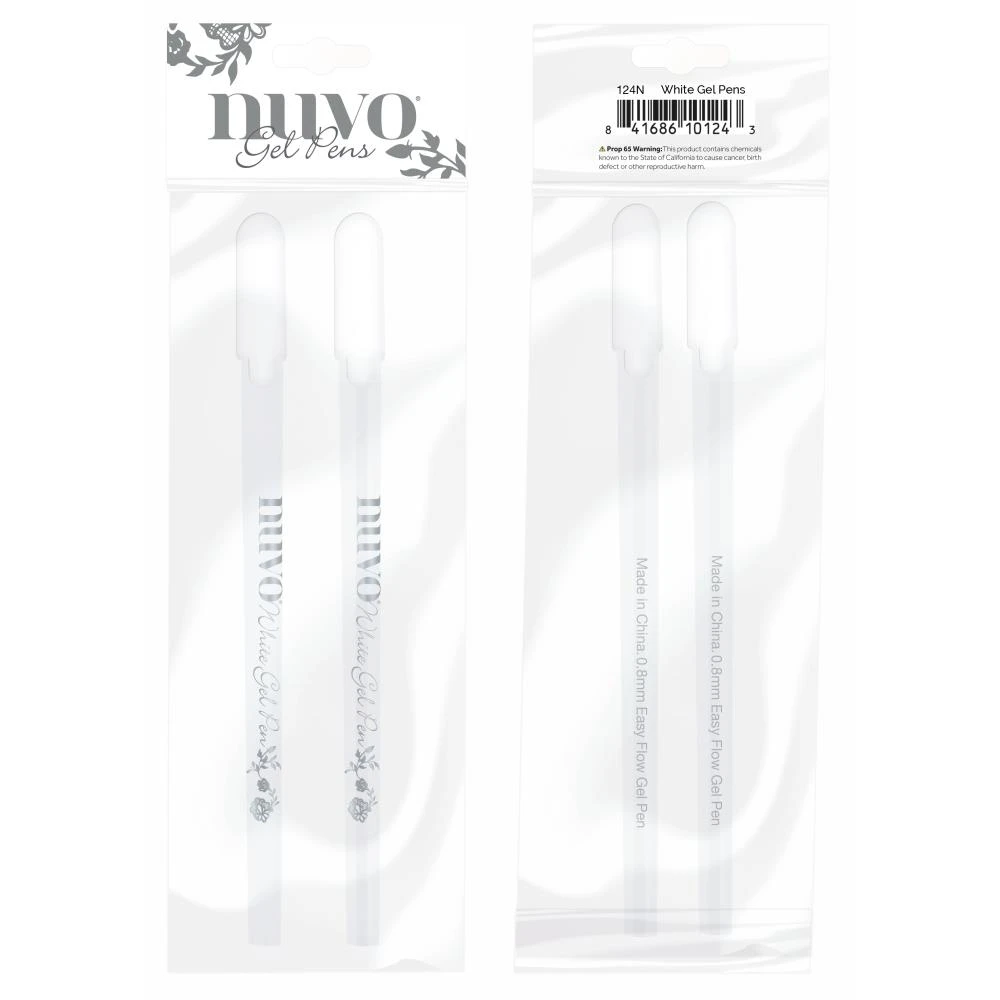 Tonic White Nuvo Gel Pens 2 Pack 124n 3 Tonic White Nuvo Gel Pens 2 Pack 124n