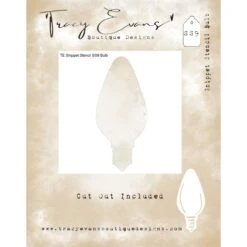 Tracy Evans Boutique Designs Bulb Snippet Stencil Ss9