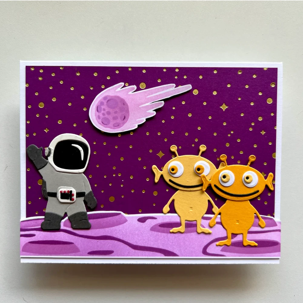 Trinity Stamps Crater Layers Die And Stencil Set Tss-088 4 Trinity Stamps Crater Layers Die And Stencil Set Tss-088 - Image 2