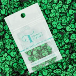 Trinity Stamps Green Invasion Clay Embellishment Mix Emb-0302
