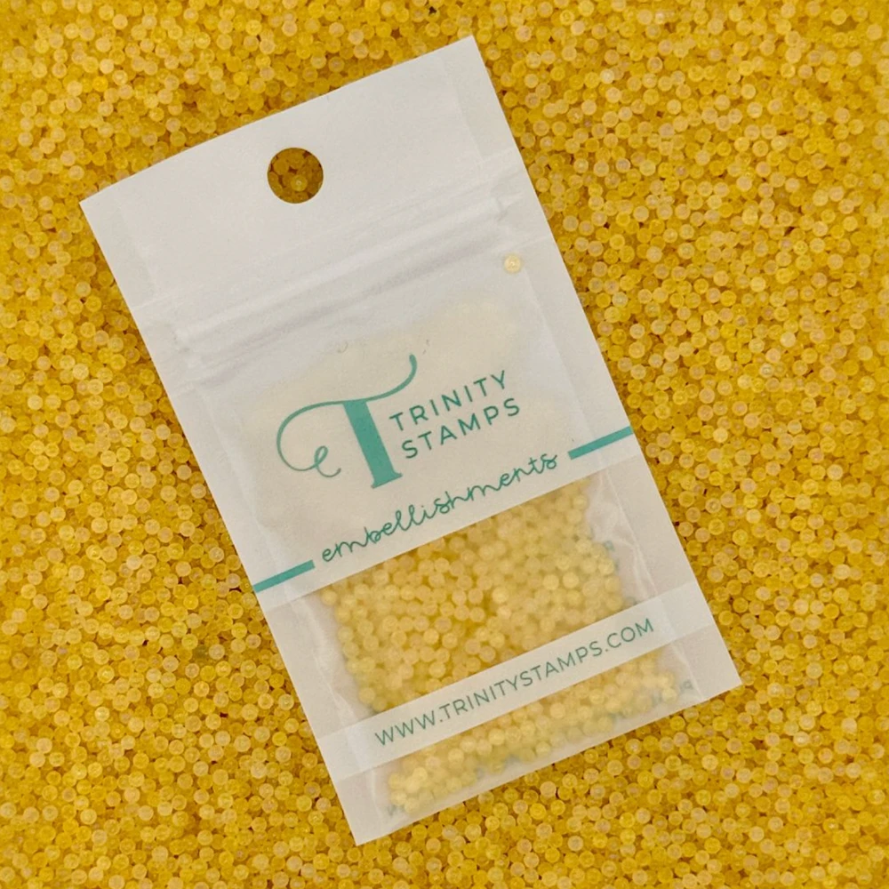 Trinity Stamps Iridescent Banana Shaker Pop Embellishment Mix Emb-0316 3 Trinity Stamps Iridescent Banana Shaker Pop Embellishment Mix Emb-0316