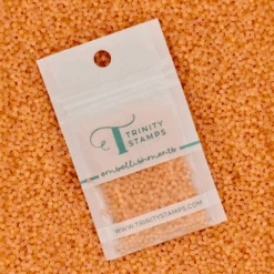 Trinity Stamps Iridescent Tangerine Shaker Pop Embellishment Mix Emb-0315