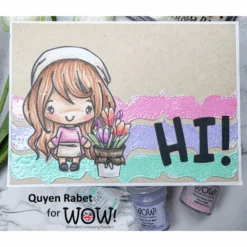 WOW Embossing Pastel Rosy Glow Ultra High Wm08uh -Simon Says Stamp WOW Embossing Pastel Rosy Glow Ultra High wm08uh flowers