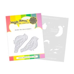 Waffle Flower Birdie Duo Die N Stencil 422137