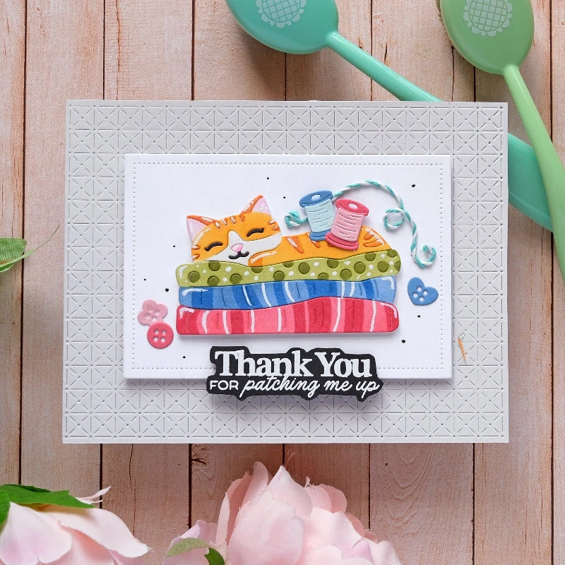 Waffle Flower Fabric Lover Die N Stencil 422034 5 Waffle Flower Fabric Lover Die N Stencil 422034 - Image 3