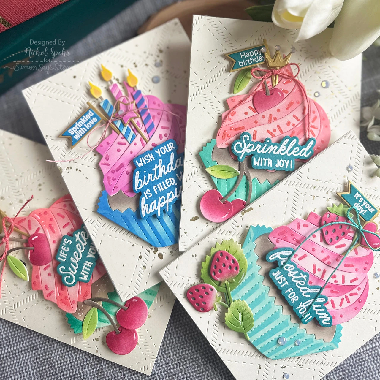 Waffle Flower Sweet Cupcake Stencils 421965 7 Waffle Flower Sweet Cupcake Stencils 421965 - Image 5