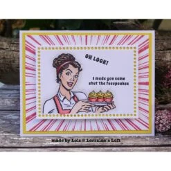 Whimsy Stamps Burst Background Cling Stamp Ddb0041 -Simon Says Stamp Whimsy Stamps Burst Background Cling Stamp ddb0041 cupcakes