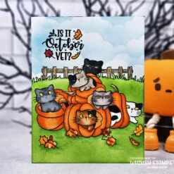 Whimsy Stamps Pumpkin Kitties NoFuss Masks Wsnfm42* -Simon Says Stamp Whimsy Stamps Pumpkin Kitties NoFuss Masks wsnfm42 october