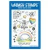 Whimsy Stamps Rainbow Bridge Cat Rub Ons Wsro-04 -Simon Says Stamp Whimsy Stamps Rainbow Bridge Cat Rub Ons wsro 04
