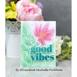 Simon Says Stamp Embossing Folder And Cutting Dies Wild Blossom Sfd394 Sunny Vibes -Simon Says Stamp Wild Blossom folder MPe