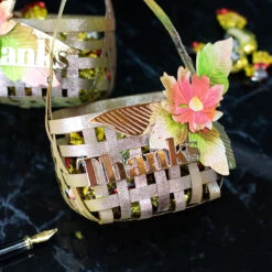 Tonic Pearled Blush Nuvo Sparkle Spray 1677n* -Simon Says Stamp Woven Paper basket simon says stamp Sunrise Stem Wafer Dies9918 45ee1567 5733 402a a95b f42c875ade8e