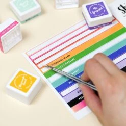 Altenew Mini Ink Cubes Label Set 2023 Amy Tangerine Collection Alt7982* -Simon Says Stamp Ww utVCg