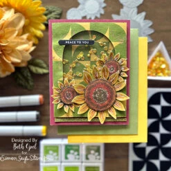 Simon Says Stamp Embellishment Mix Yellow Sunsets 0623ys * 13 Simon Says Stamp Embellishment Mix Yellow Sunsets 0623ys * -Simon Says Stamp YellowSunsetssequinsBO