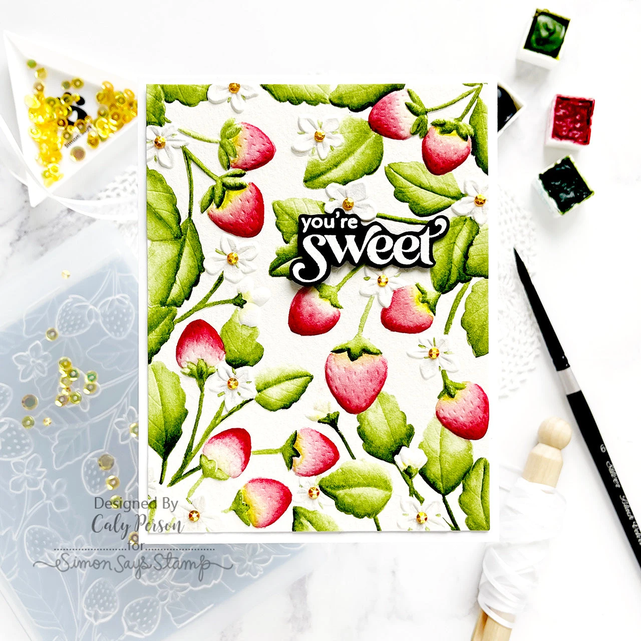 Simon Says Stamp Embellishment Mix Yellow Sunsets 0623ys * 8 Simon Says Stamp Embellishment Mix Yellow Sunsets 0623ys * - Image 6