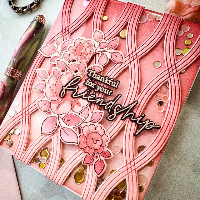 Pinkfresh Studio Twist Pattern Press Plate 218023 6 Pinkfresh Studio Twist Pattern Press Plate 218023 - Image 4