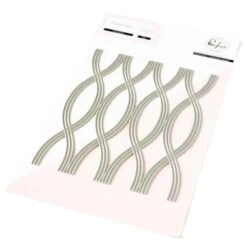 Pinkfresh Studio Twist Pattern Press Plate 218023