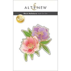 Altenew Spark Joy Black Hellebore Add-On Die Alt8463*