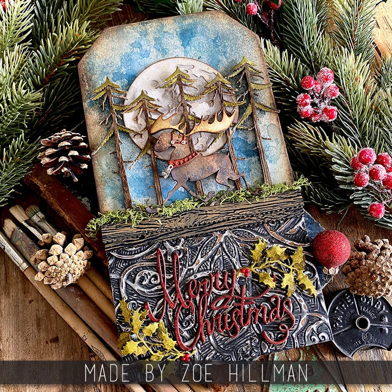Tim Holtz Sizzix Holiday 2025 Die And Folder I Want It All Bundle 13 Tim Holtz Sizzix Holiday 2025 Die And Folder I Want It All Bundle - Image 11