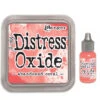 Tim Holtz Distress Abandoned Coral Oxide Ink Pad And Reinker Bundle Ranger