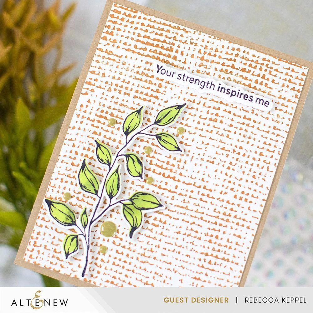 Altenew Essential Textures Rustic Burlap Press Plate Alt8822 8 Altenew Essential Textures Rustic Burlap Press Plate Alt8822 - Image 6