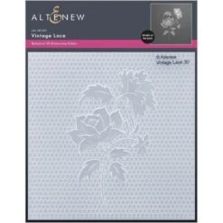 Altenew Vintage Lace 3D Embossing Folder Alt7085