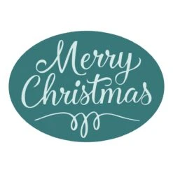 Spellbinders Merry Christmas Oval Wax Seal Stamp Ws-100 -Simon Says Stamp b2A05oVA