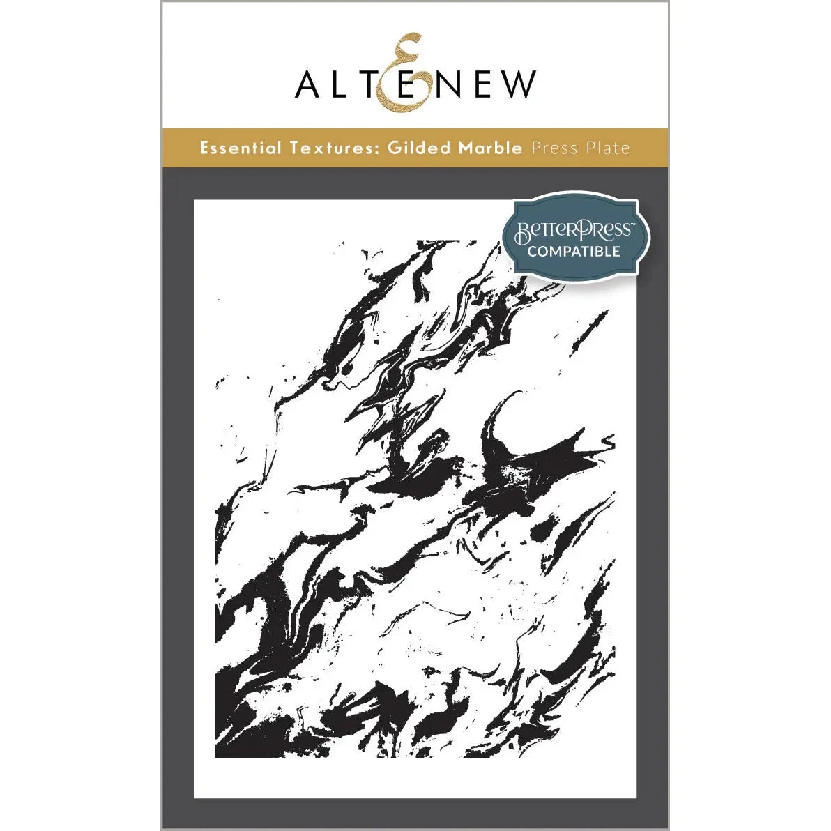 Altenew Essential Textures Gilded Marble Press Plate Alt10048 3 Altenew Essential Textures Gilded Marble Press Plate Alt10048