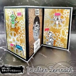 Brutus Monroe Best Bots Stamp & Die Bundle Bru9491* -Simon Says Stamp bru9491 2