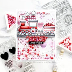 Pretty Pink Posh Valentine Hearts Clay Confetti -Simon Says Stamp caly1 c840ed6b e831 4a7d aa08 ae4ff36a2063