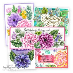 Honey Bee Simply Spring Gem Stickers Hbgs-042 -Simon Says Stamp cards together 71371456 ff90 4c08 a007 5ea1487cf1aa
