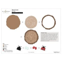 Altenew Wood Cookie Dies Alt8023* -Simon Says Stamp cejP0tUw