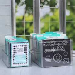 Best Craft Organizer Small Acrylic Crate Bcocrates -Simon Says Stamp crates4 16021.1694124004.1280.1280 36562