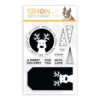 CZ Design Clear Stamp DEER DELIVERY Cz45 -Simon Says Stamp cz45 DeerDelivery stamp storeimage