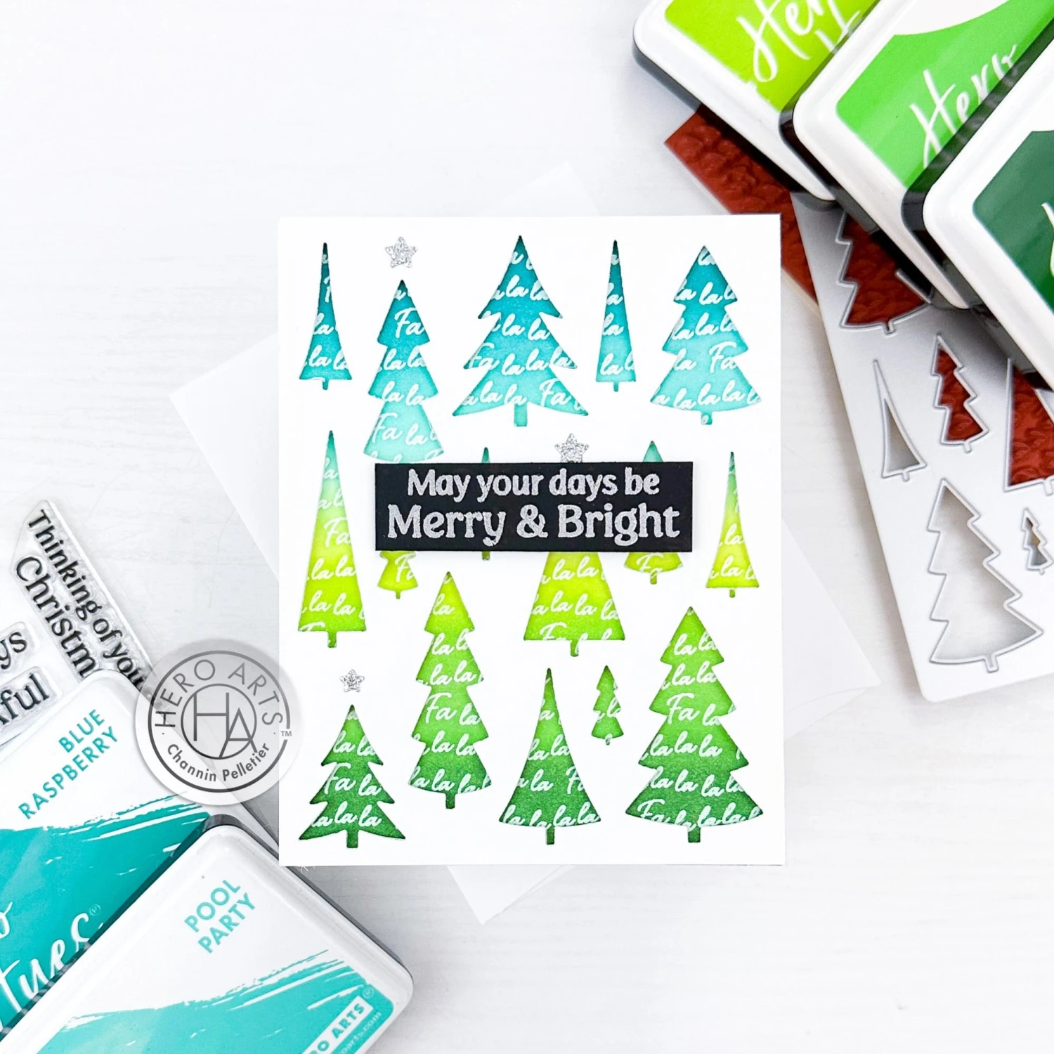 Hero Arts Cling Stamp Falala Bold Prints Cg914 4 Hero Arts Cling Stamp Falala Bold Prints Cg914 - Image 2