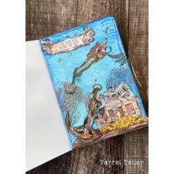 Stamperia Songs Of The Sea Sea Sailing Ship And Elements Ephemera Dflct30 -Simon Says Stamp dflct30 3