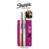 Various Sharpie Metallic Silver And Gold Fine Tip Permanent Markers 1829202