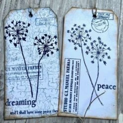 Paper Artsy Alison Bomber Pressed Umbels Edition Cling Stamps Eab41 -Simon Says Stamp eab41 3