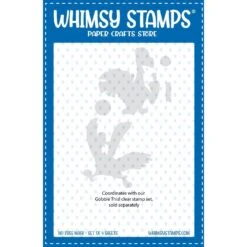 Whimsy Stamps Gobble This NoFuss Masks Wsnfm23*