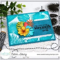 Creative Worship Tropical Foliage Silhouettes Clear Stamps Cws-24-003* -Simon Says Stamp esther1 32797.1715164408