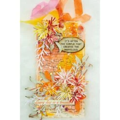 Tim Holtz Flip Top Distress Paint Abandoned Coral Ranger TDF50186 -Simon Says Stamp fringed flowers tutorial2 Anna Karin Evaldsson d8c92f35 8904 4e9a 89fb 6dc3b879924c