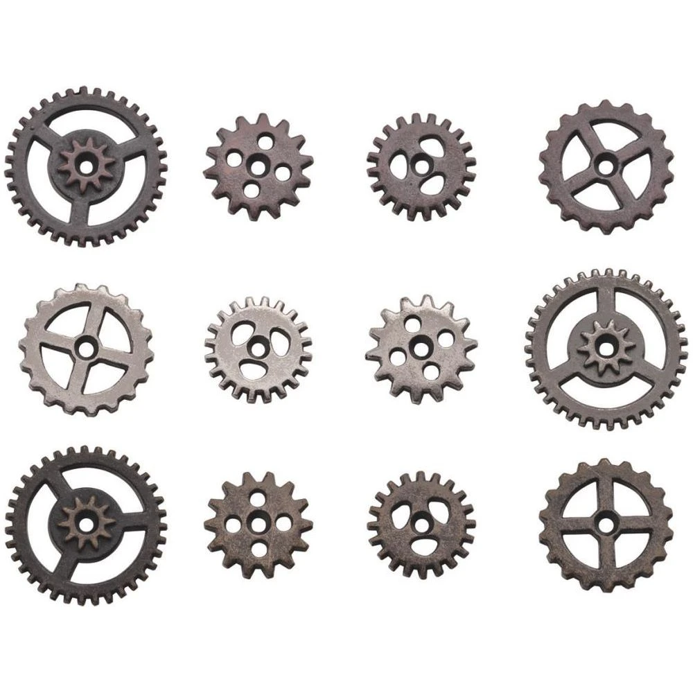 Tim Holtz Idea-ology MINI GEARS Sprockets TH93012 4 Tim Holtz Idea-ology MINI GEARS Sprockets TH93012 - Image 2