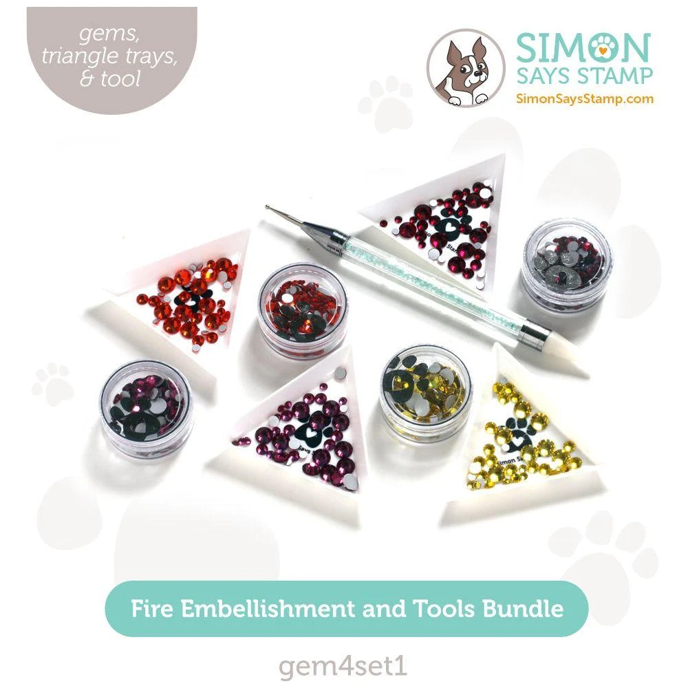 Simon Says Stamp Fire Embellishments And Tools Bundle 3 Simon Says Stamp Fire Embellishments And Tools Bundle