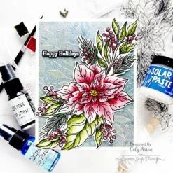 *Tim Holtz Distress Snow Flurries Mica Stain Ranger Tsh87397 -Simon Says Stamp holiday blossom 1 2dd234a7 8ec1 4841 ad31 6b3ee7c3bc5e