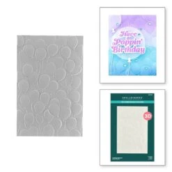 Spellbinders Floating Balloons 3D Embossing Folder E3D-062 -Simon Says Stamp hrPNX10v