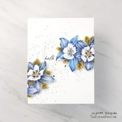 Hero Arts Color Layering Wild Columbine Stencils SA220* -Simon Says Stamp jaycee gaspar hero arts cm674 wild columbine 1 4c26b1ac 7470 4248 aa29 707d803db014