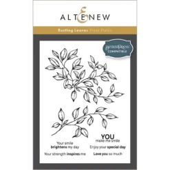 Altenew Rustling Leaves Press Plates Alt8818